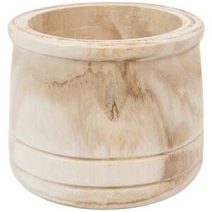 Wooden Pot