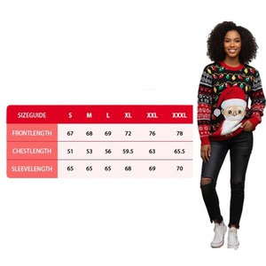 Fun Christmas Santa Lights Jumper
