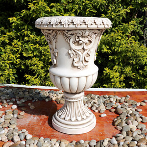 Flower Urn Standing Statue