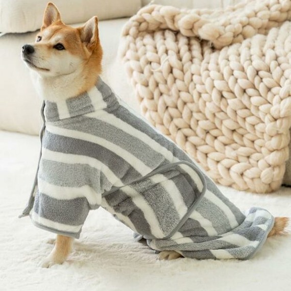 Absorbent Pet Bathrobe Towel