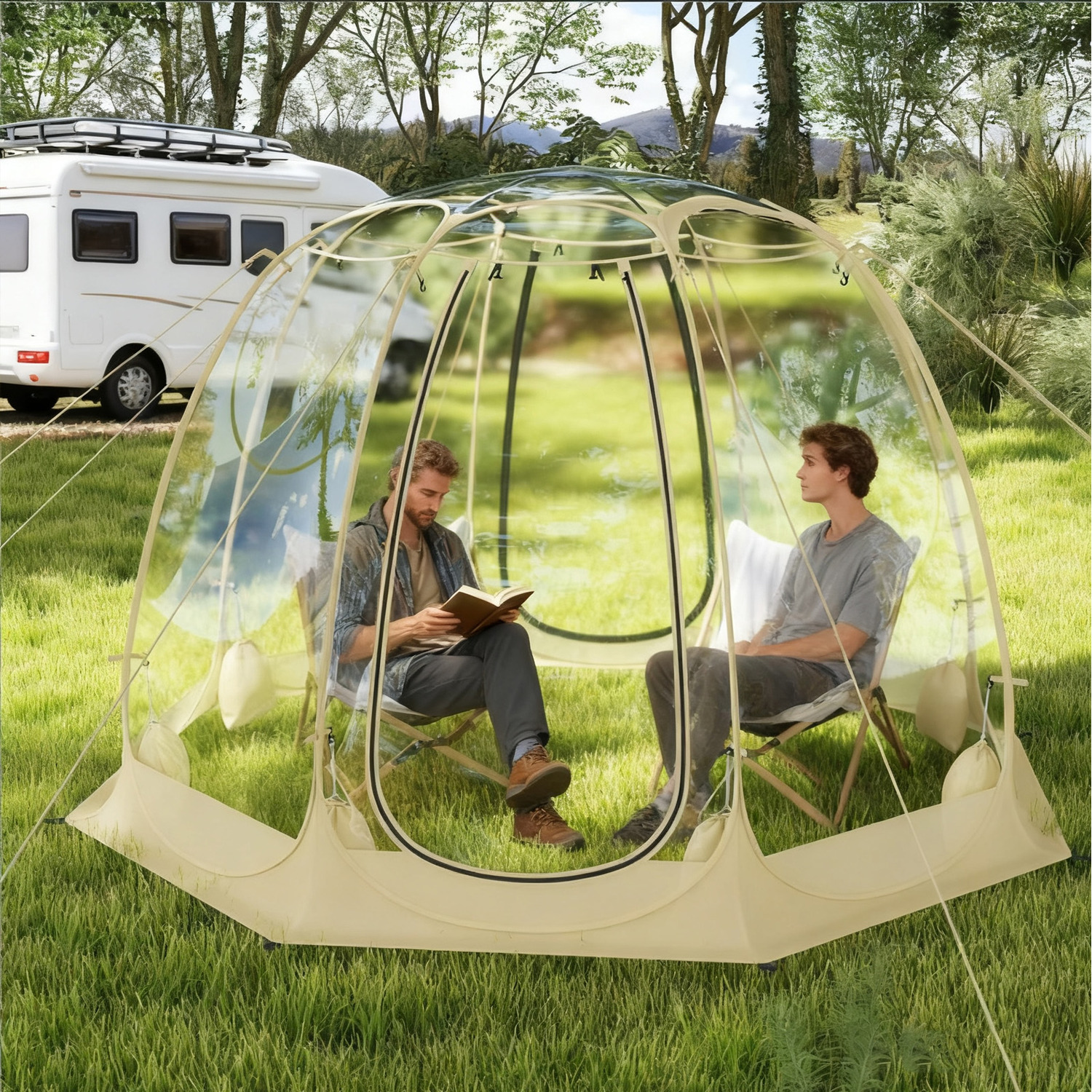 Pop Up Bubble Tent
