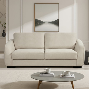 Fairview soft fabric 3 seat sofa