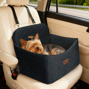 Dog Car Booster Seat with High Sides