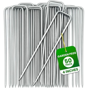 U-Shaped Pegs for Gardening, Lanscaping