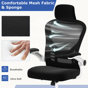 Black High Back Swivel Executive Chair shot 11999574