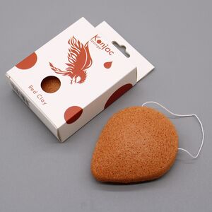 Teardrop Konjac Sponge Clay Rejuvenating