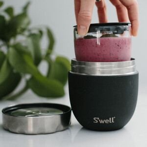Swell Onyx Eats 2-in-1 Food Bowl