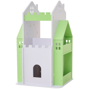 Lifeideas 3-Tier Rotating Castle Bookshelf for Kids