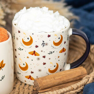 Autumn Magic Harvest Moon Print Mug