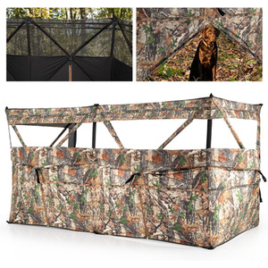 See-through Ground Blind Tent