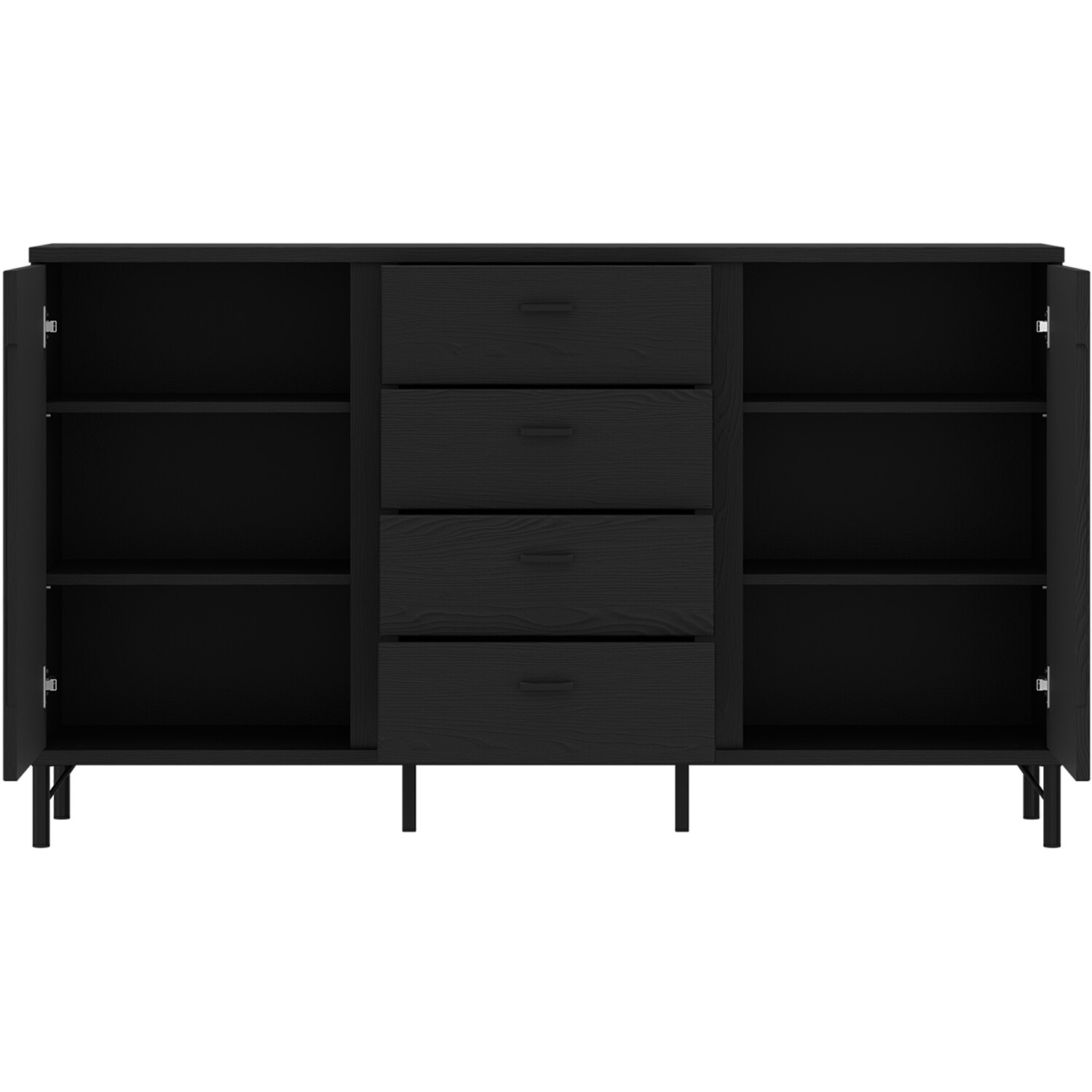 Lusaka Sideboard - Black Graphite 2