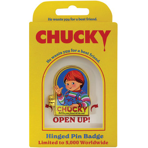 Chucky Limited Edition Hinged Pin Badge