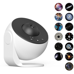LED Star Projector Light with 12 Film Discs Night Lamp