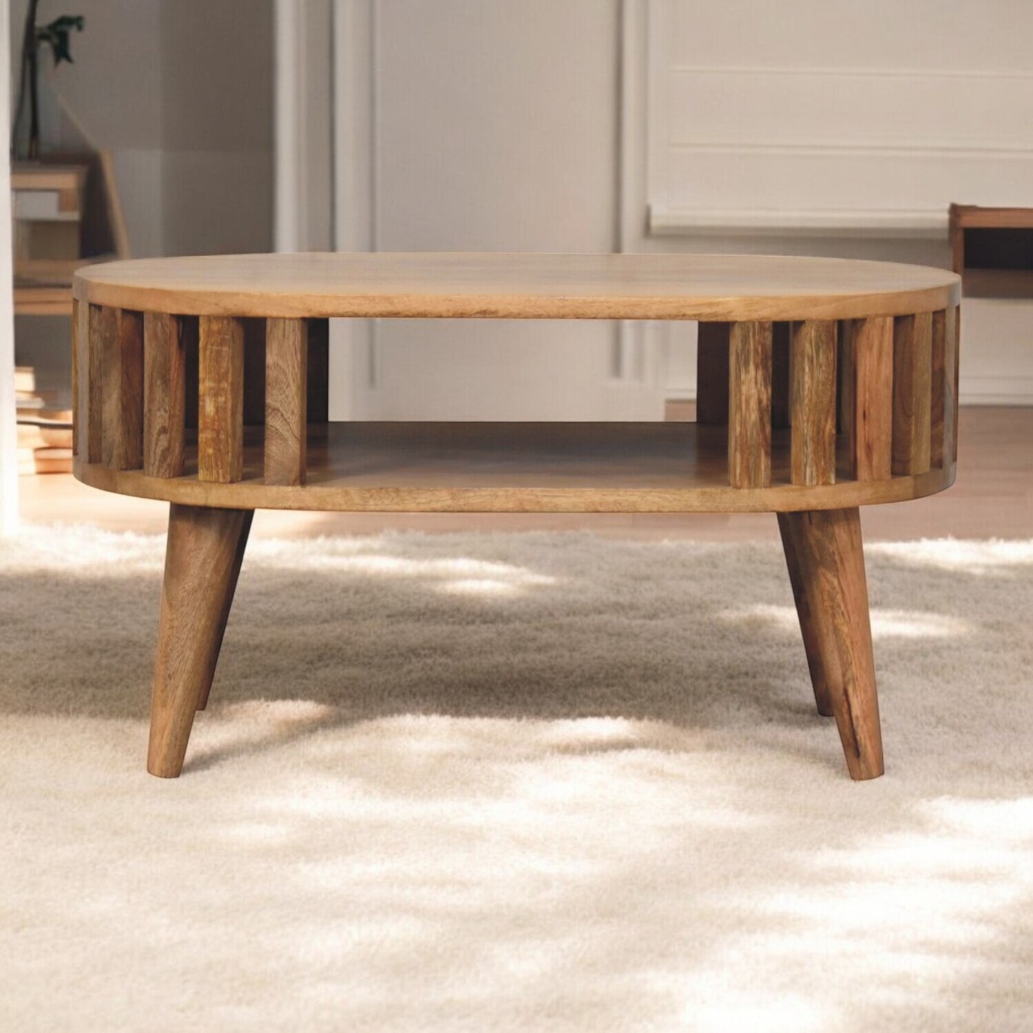 Artisan Furniture Solid Wood Mini Ariella Coffee Table - Brown