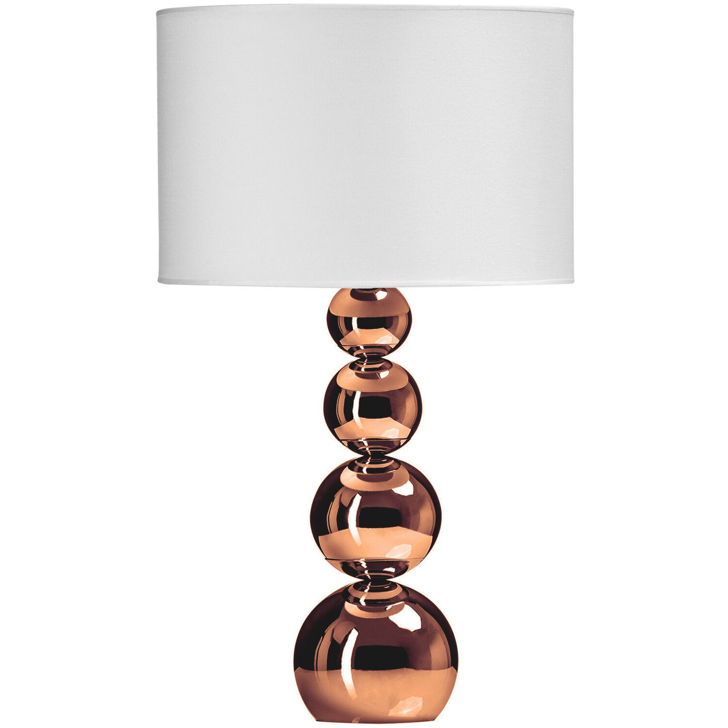 Cameo Touch Lamp with UK Plug - Gold