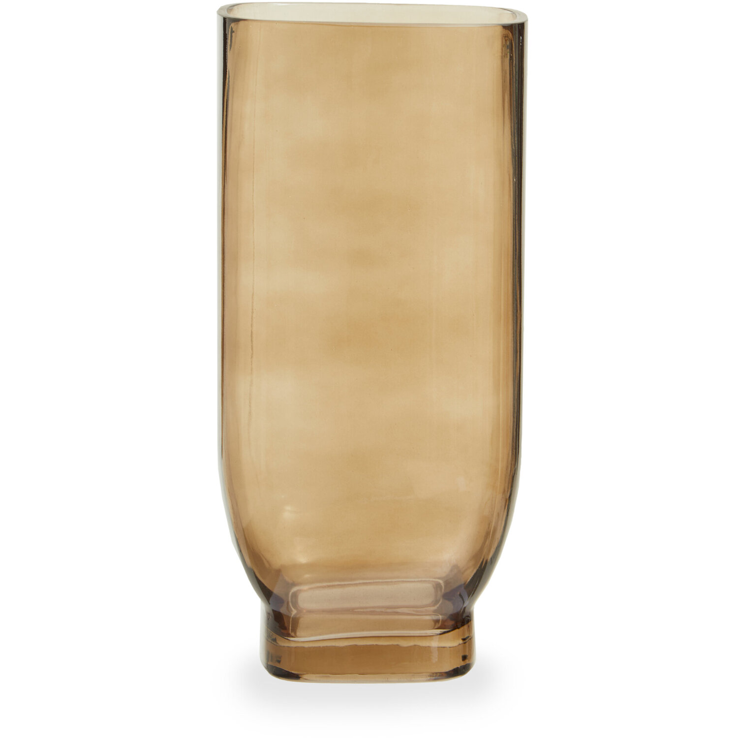 Blyth Small Grey Glass Vase - Glass 100%