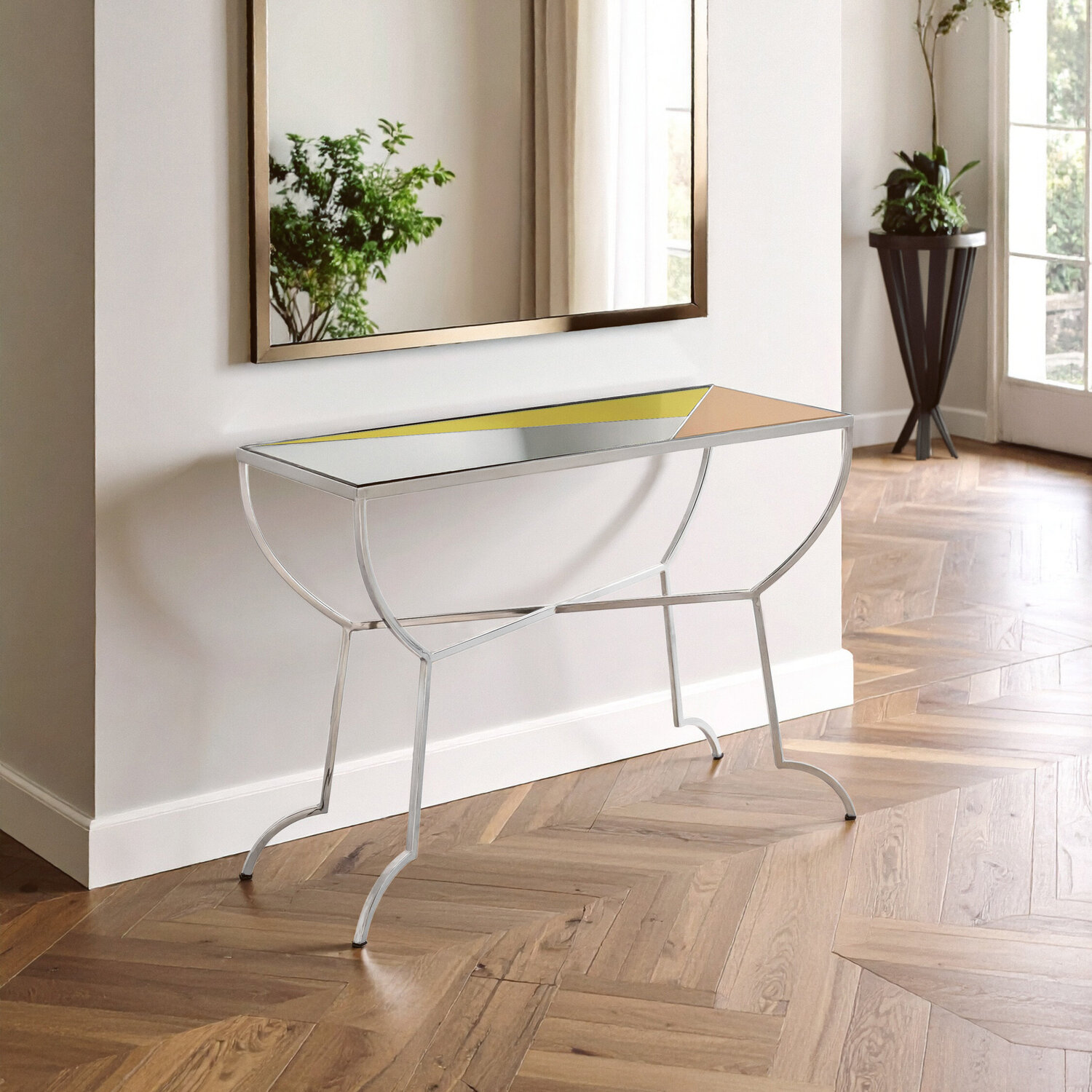 Arbus Console Table - Silver