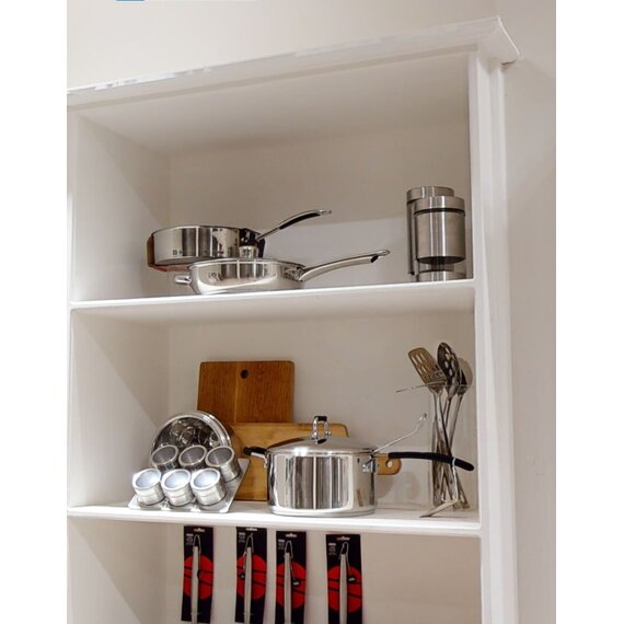 Syd Set of 7 Spice Storage Container with Clear Lid