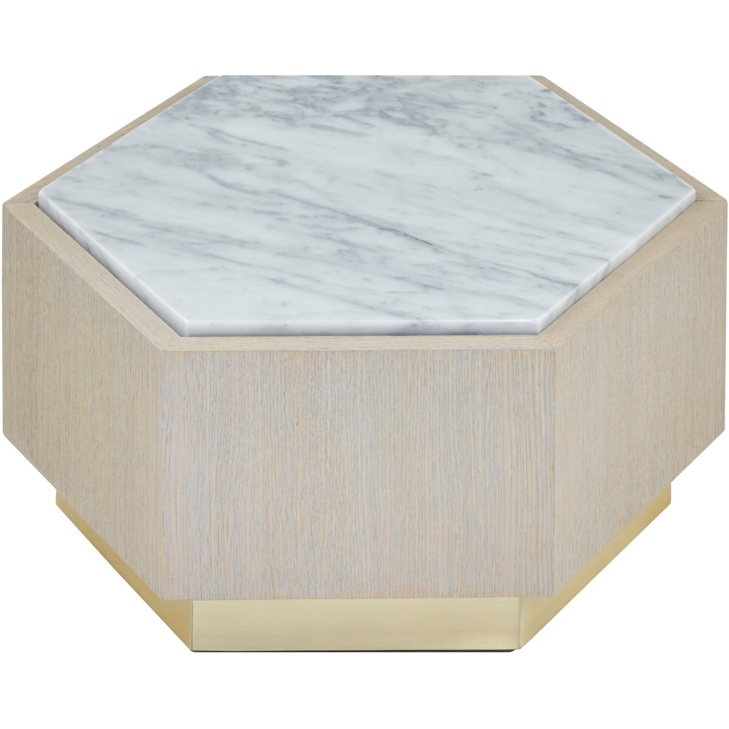 Fifty Five South Villi Small White Side Table - White