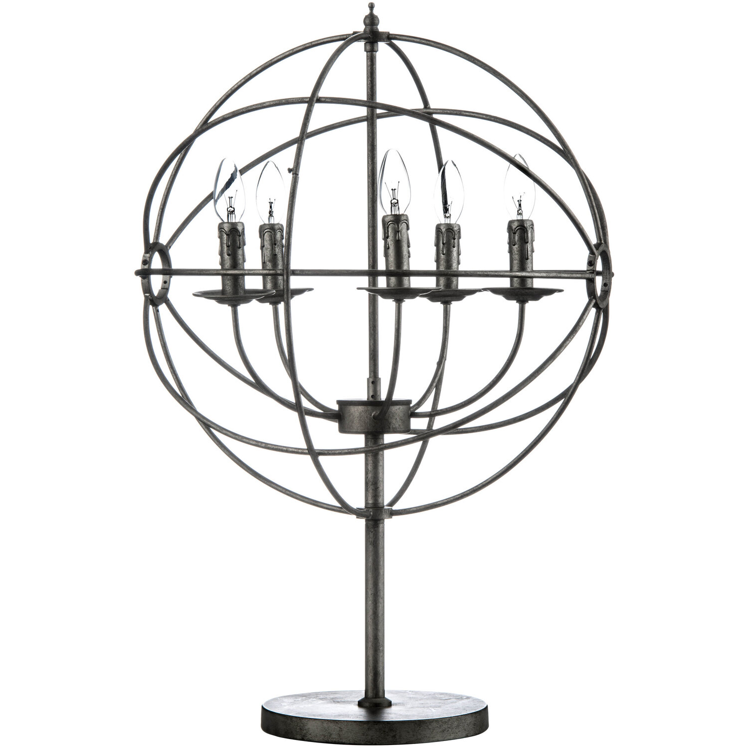 Orbital 5 Arm Table Lamp - Black