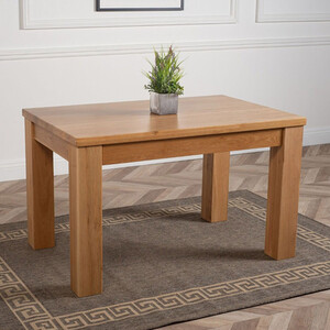 Dakota Chunky Oak Dining Table