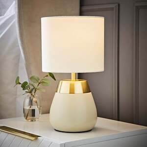 Hurst Touch Touch Table Lamp with Drum Shade