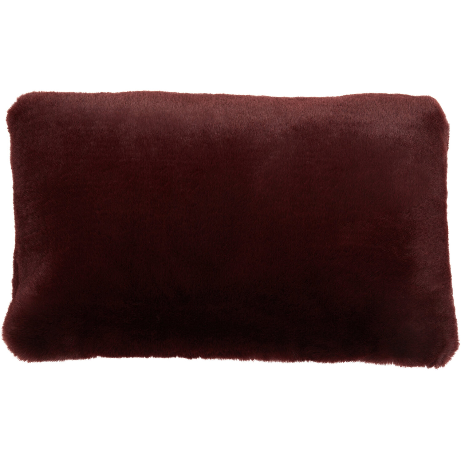 Bosie Lamina Red Wine Rectangular Cushion - Red