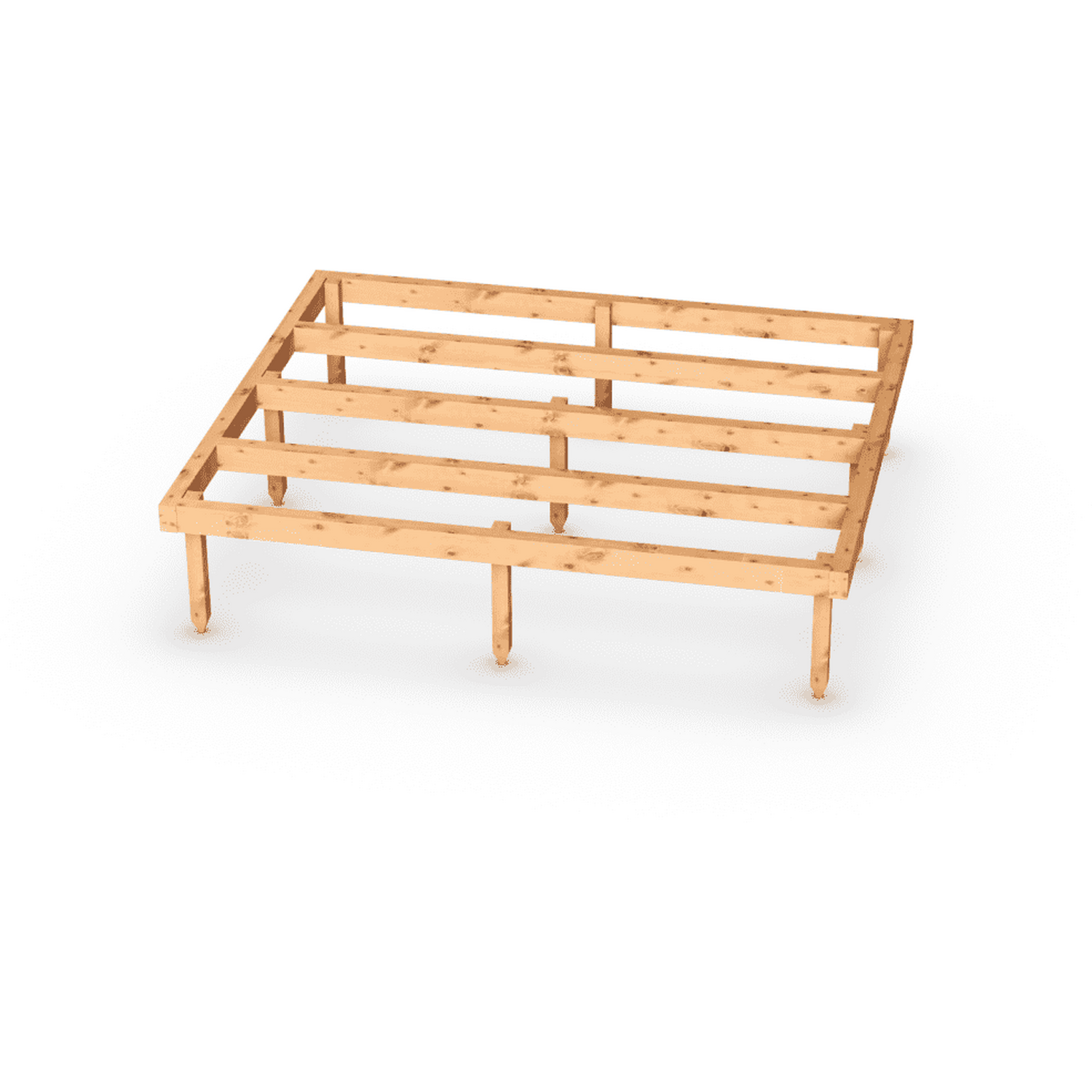 Empire Sheds 6X5 Empire Timber Shed Base - Green