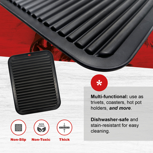 Large Silicone Hot Pans Dishes Oven Heat Resistant Trivet for Kitchen Worktop