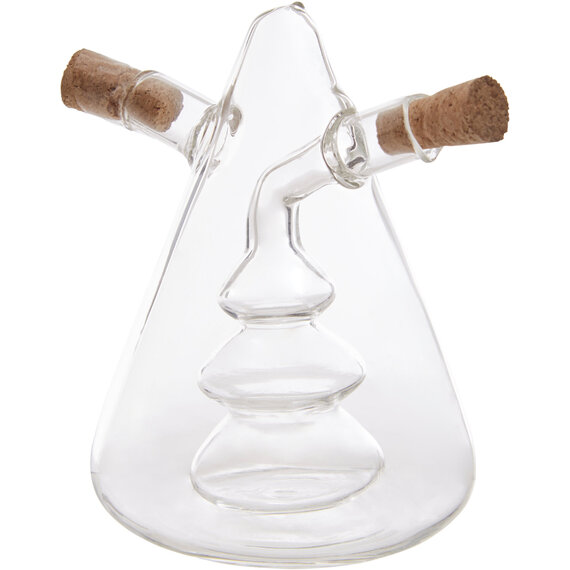 Montela Dual Oil and Vinegar Glass Bottle