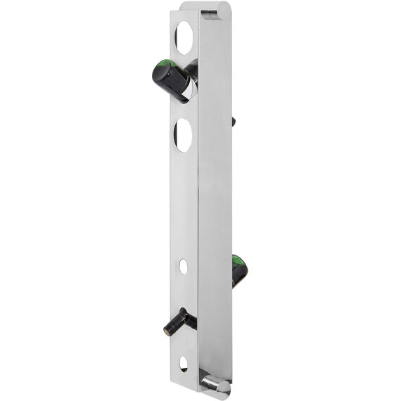 Novo 6 Bottle Silver Vertical Wine Rack