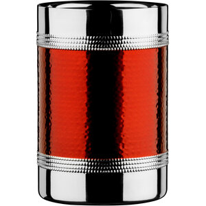 Hammered Red Band Bottle Cooler