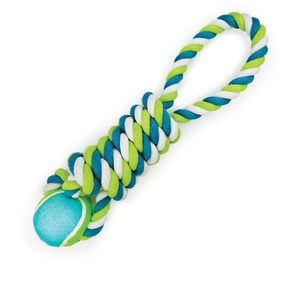 HugglePets Tennis Ball Tugger  Dog Toy