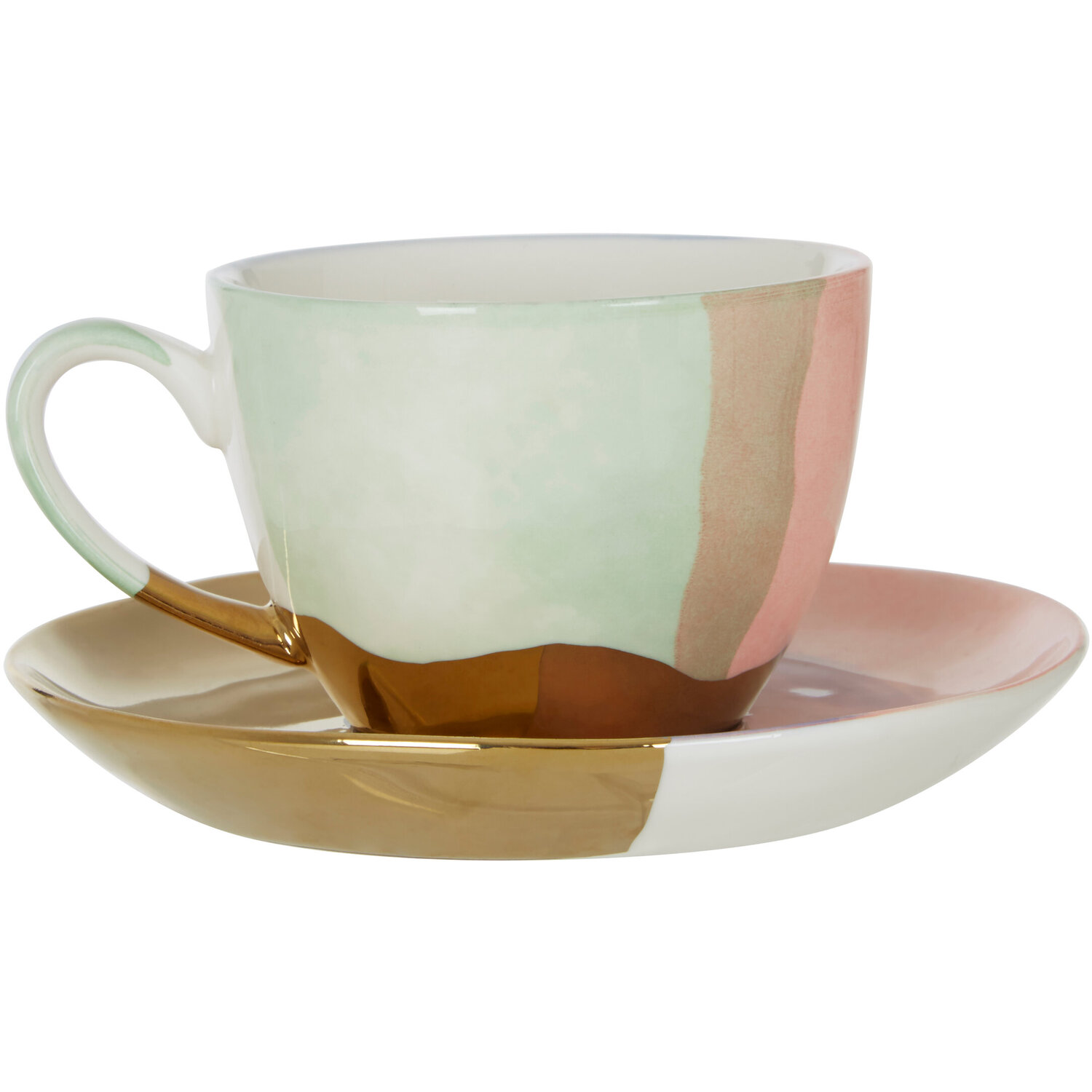 Colour Of Paradise Cup And Saucer Set - Assorted