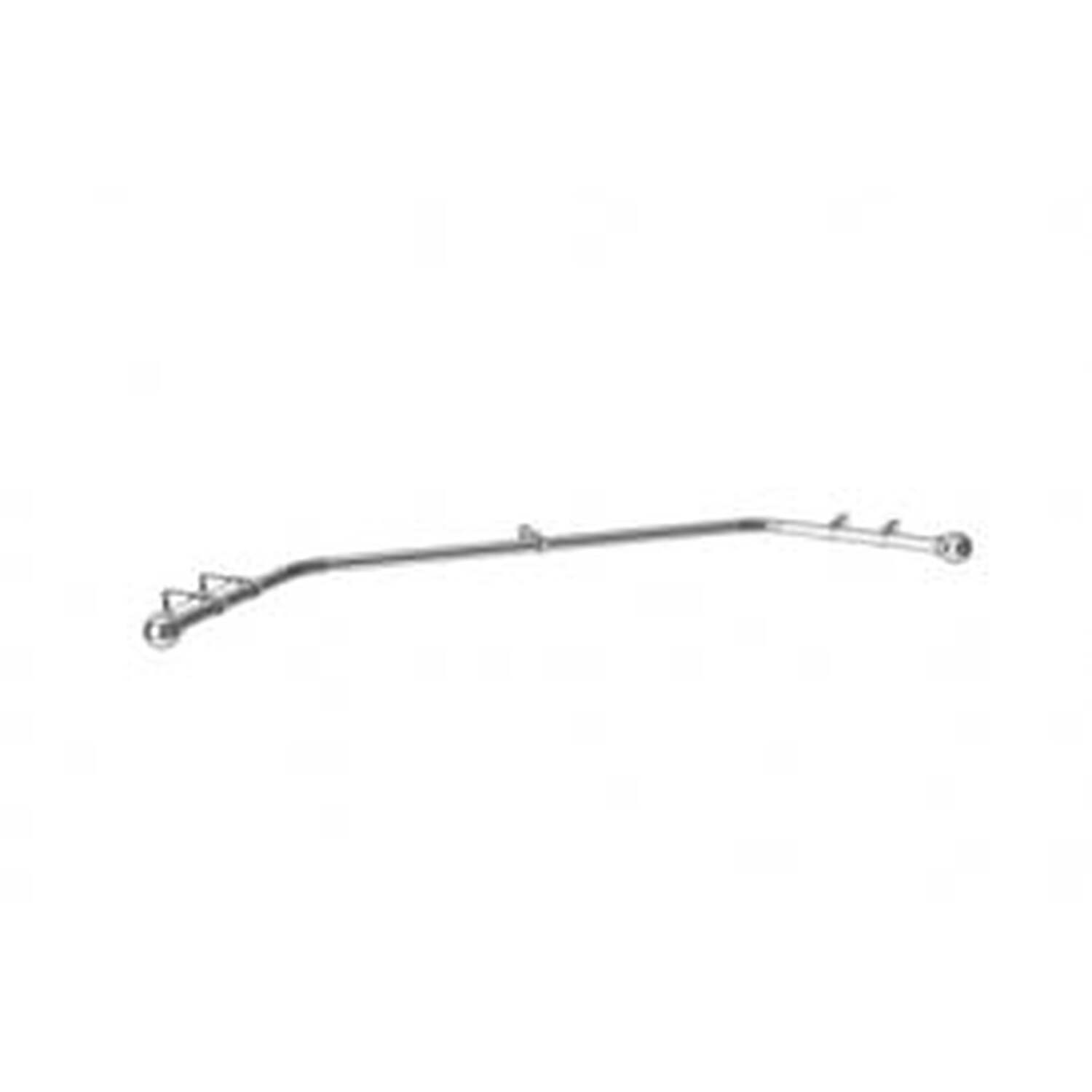 28mm 400cm Chrome Ball End Eyelet Bay Pole Set - Chrome