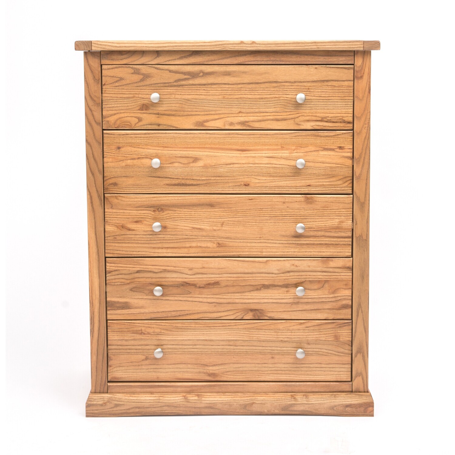Cabinet Bits Salerno 5 Drawer Chest Of Drawers - Light Brown / 70Cm