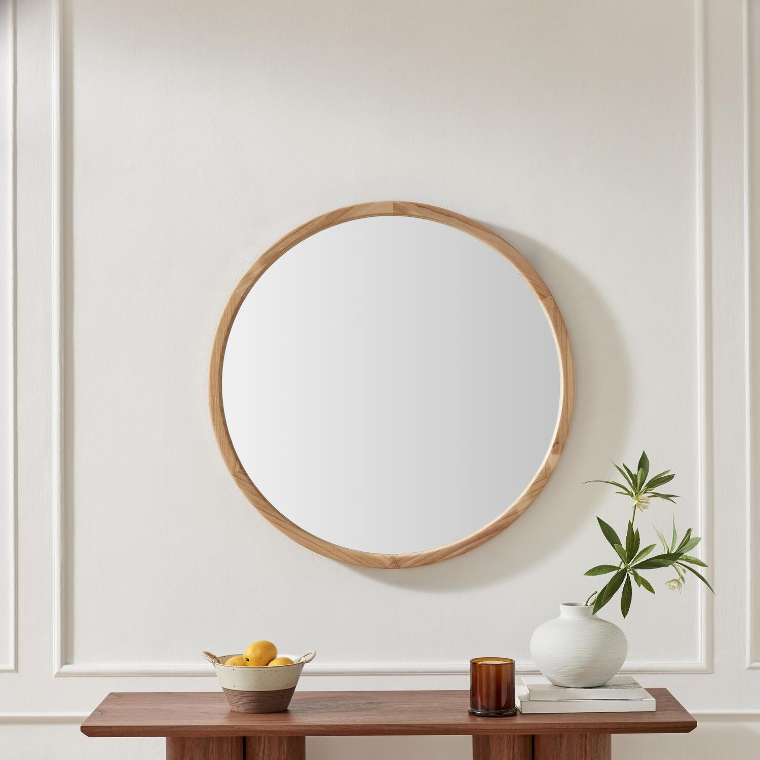 Image of Judith Wood Medium 80x80cm Round Wall&hellip;