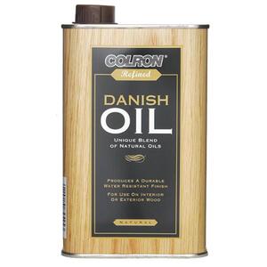 Ronseal Colron Refined Danish Oil 500ml - 34545 - Ideal for Wood Finishing