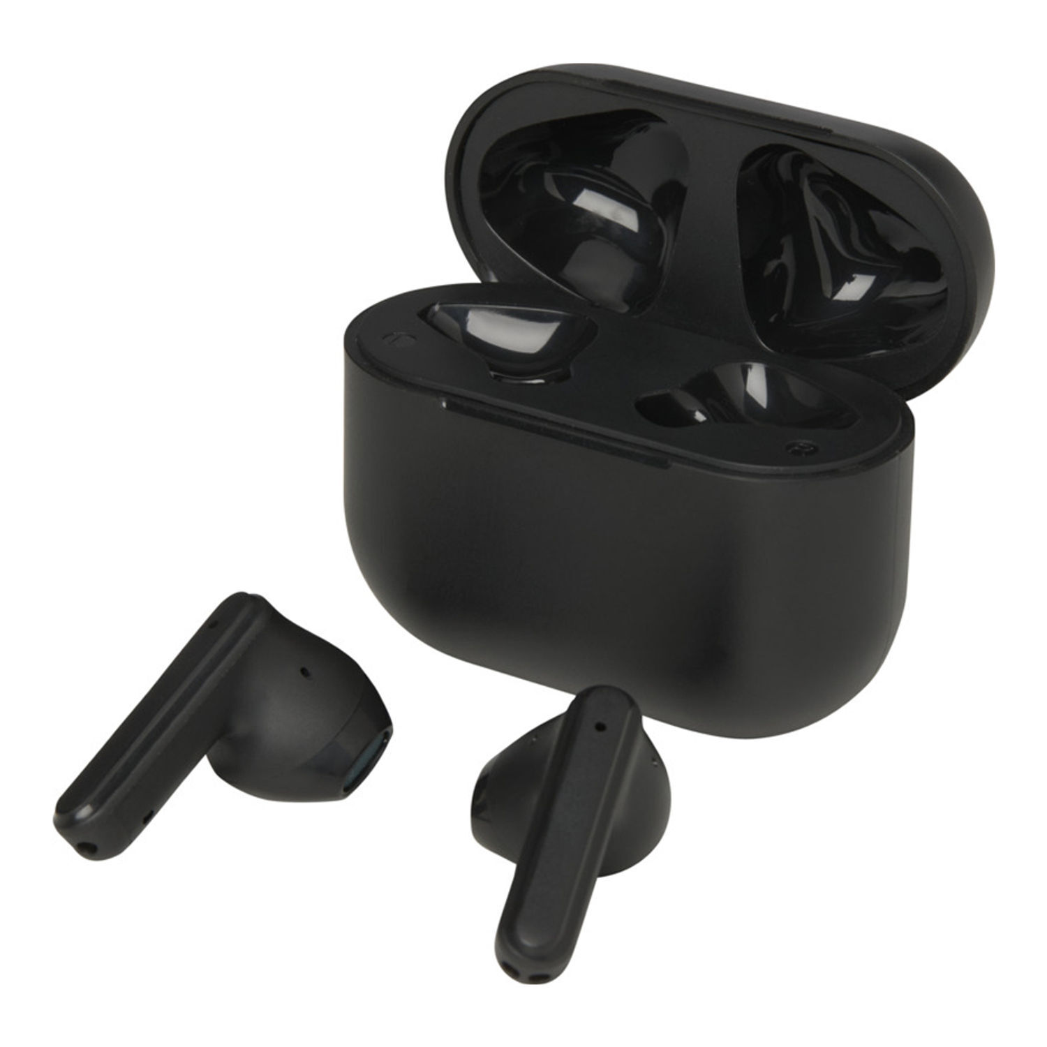 Floso Altais Recycled Plastic Wireless Earbuds - Black
