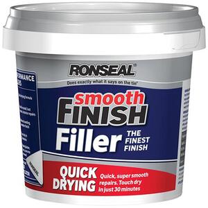 Ronseal Smooth Finish Quick Drying Multi Purpose Filler 600G