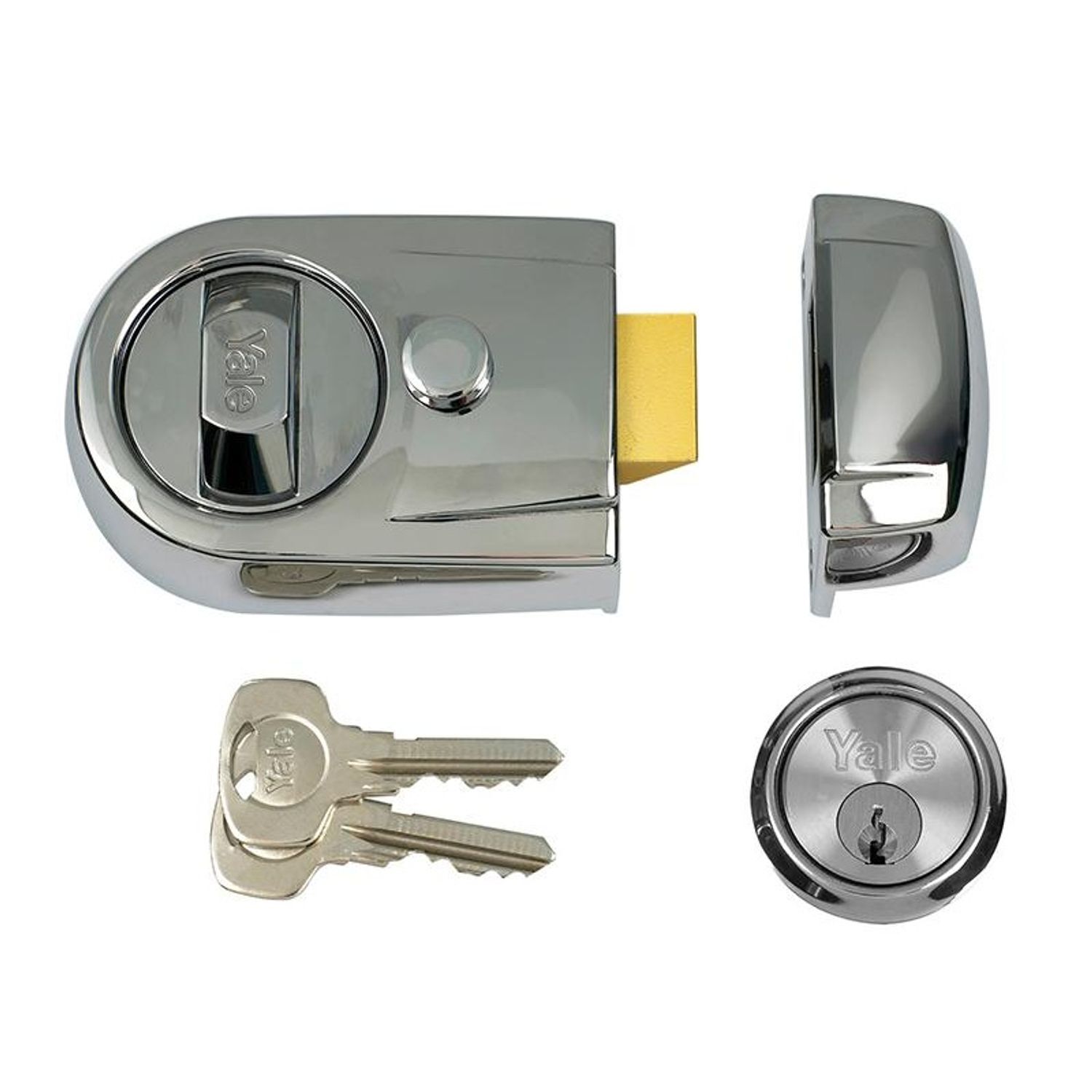 Yale Locks Y3 Modern Nightlatch - Multi Colour