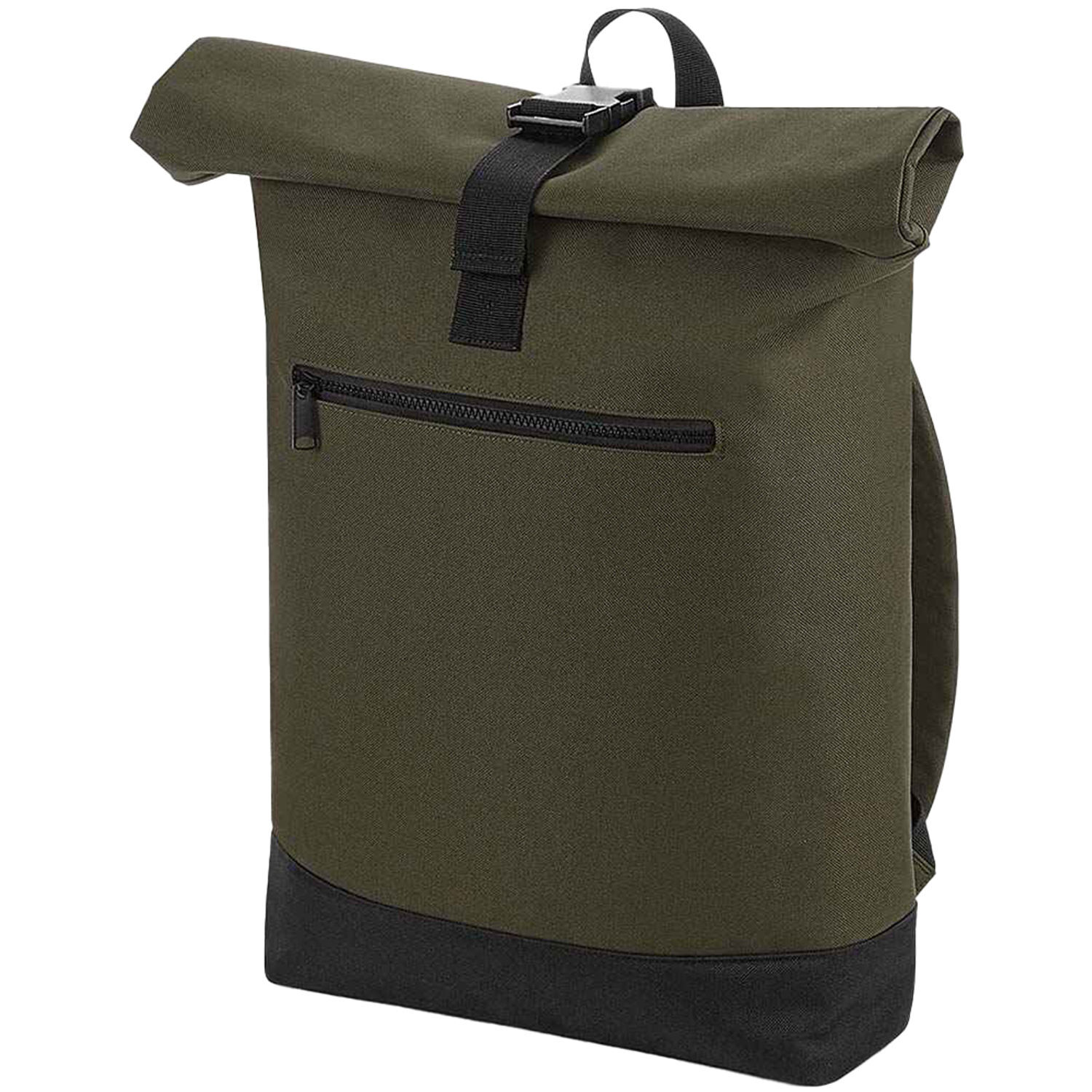 Bagbase Roll Top Backpack - Military Green