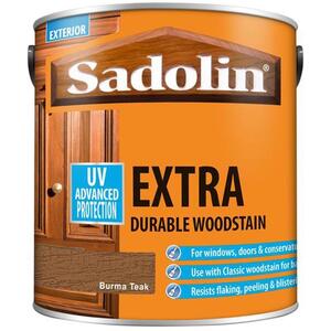 Sadolin Extra Durable Woodstain Burma Teak 2.5 Litre - 5028552