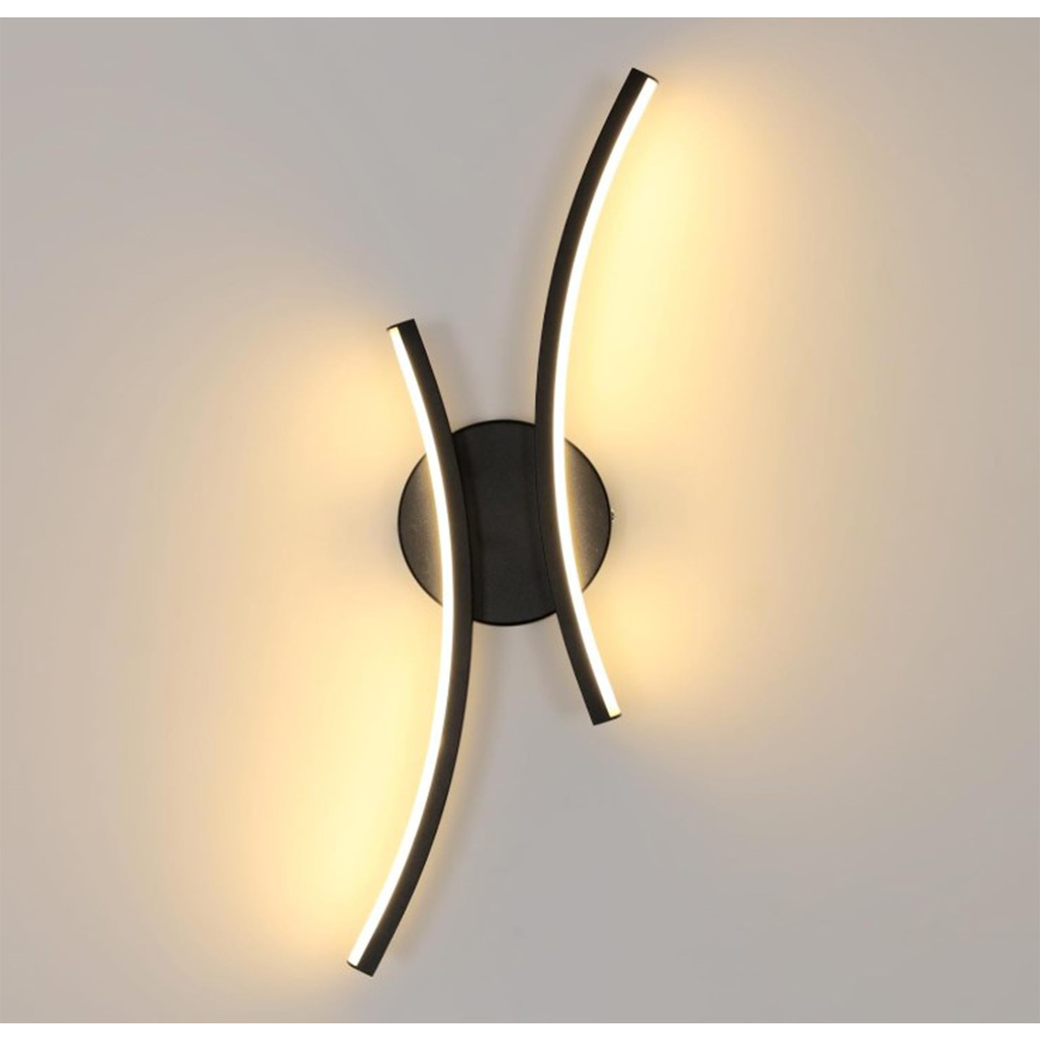 The Bath Plus Tb+ Modern Led Wall Light Black