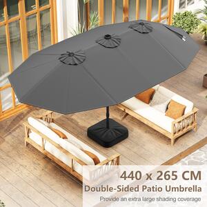 Garden Twin Parasol
