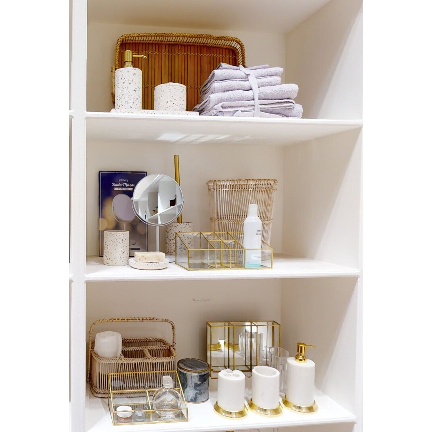 Interiors By Premier Ezell Rattan And Bamboo Natural Rectangular Tray - Natural