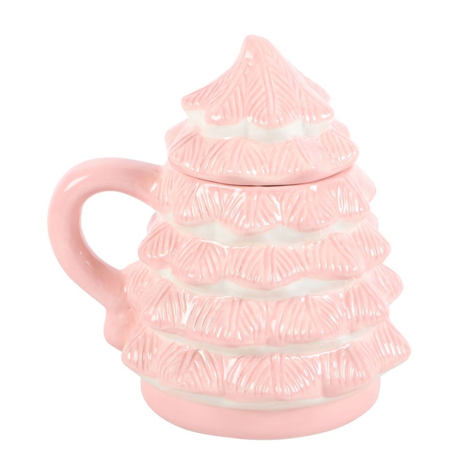 Something Different Christmas Tree Mug - Pink