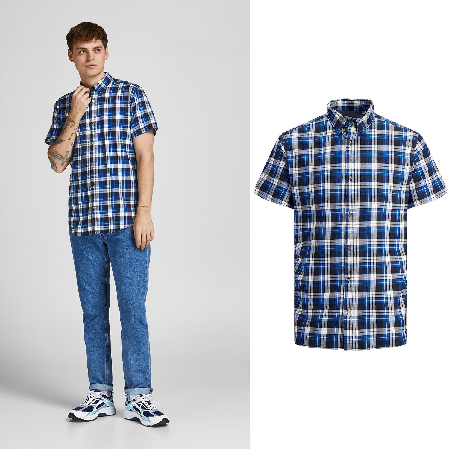 Jack & Jones Classic Blue Shirt - Blue