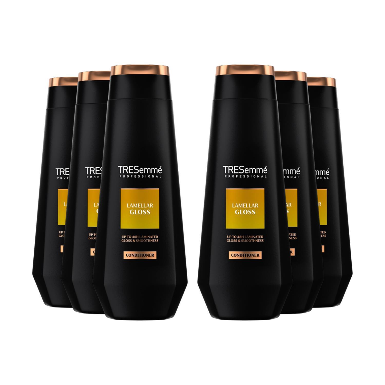 Tresemme Unisex Multi Lamellar Gloss Conditioner Shine Boost Smooth Finish 200Ml, 6 Pack - Image 3