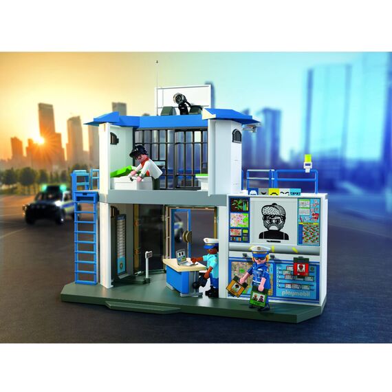 Playmobil Police Station with Investigation Room